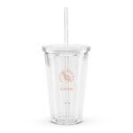 Clear Plastic Tumbler HIPNOTIC WINGS - Image 2