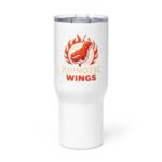 Travel Mug with Handle HIPNOTIC WINGS
